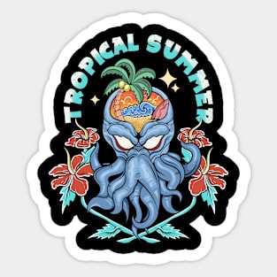 TROPICAL SUMMER Sticker